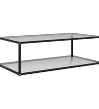 Couchtisch Transparent 120x60x35 cm Hartglas