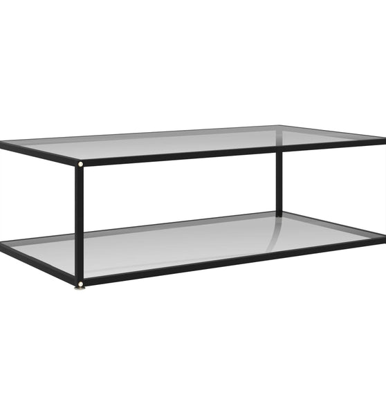Couchtisch Transparent 120x60x35 cm Hartglas