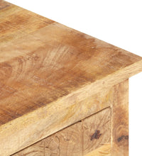 Couchtisch 100x55x40 cm Raues Mangoholz