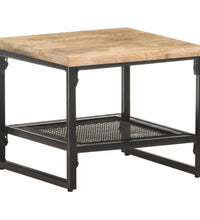 Beistelltisch 40x40x35 cm Massivholz Mango