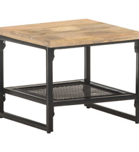 Beistelltisch 40x40x35 cm Massivholz Mango