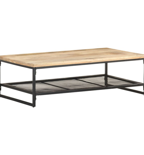Couchtisch 110x60x35 cm Mango Massivholz