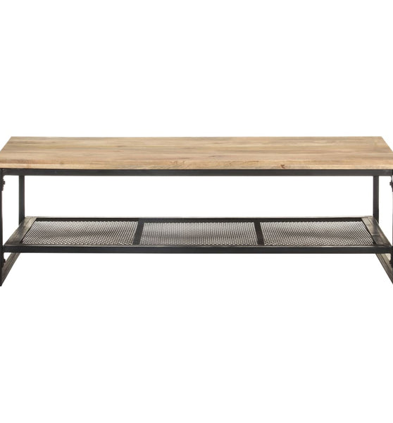 Couchtisch 110x60x35 cm Mango Massivholz