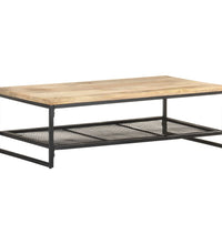 Couchtisch 110x60x35 cm Mango Massivholz