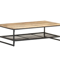Couchtisch 110x60x35 cm Mango Massivholz