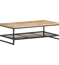Couchtisch 110x60x35 cm Mango Massivholz