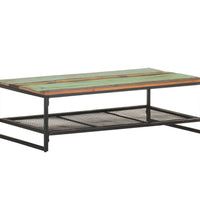 Couchtisch 110x60x35 cm Recyceltes Massivholz