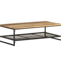 Couchtisch 110x60x35 cm Recyceltes Massivholz