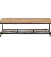Couchtisch 110x60x35 cm Akazie Massivholz