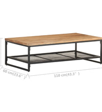 Couchtisch 110x60x35 cm Akazie Massivholz