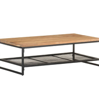 Couchtisch 110x60x35 cm Akazie Massivholz