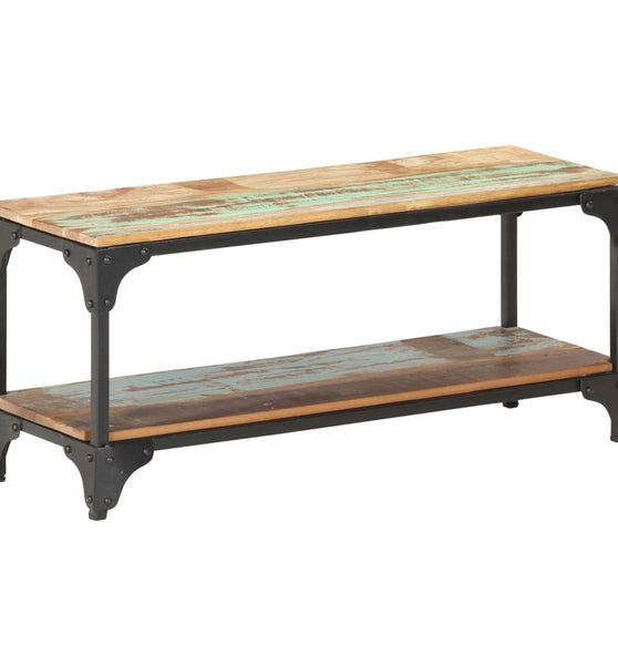 Couchtisch 90x30x40 cm Recyceltes Massivholz