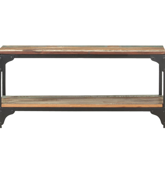 Couchtisch 90x30x40 cm Recyceltes Massivholz