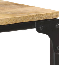 Couchtisch 90x30x40 cm Massivholz Mango