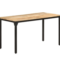 Esstisch 140x70x76 cm Raues Mangoholz
