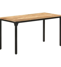Esstisch 140x70x76 cm Raues Mangoholz