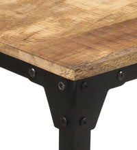 Esstisch 140x70x76 cm Raues Mangoholz