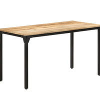 Esstisch 140x70x76 cm Raues Mangoholz