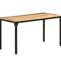 Esstisch 140x70x76 cm Raues Mangoholz