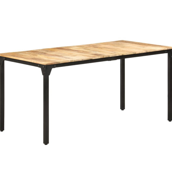 Esstisch 160x80x76 cm Raues Mangoholz