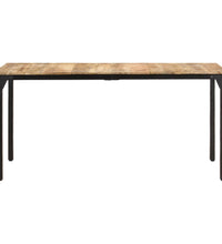 Esstisch 160x80x76 cm Raues Mangoholz