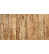 Esstisch 160x80x76 cm Raues Mangoholz