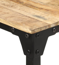 Esstisch 160x80x76 cm Raues Mangoholz