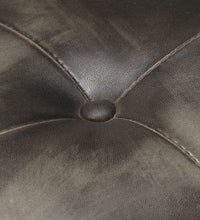 Freischwinger 2 Stk. Grau Echtleder