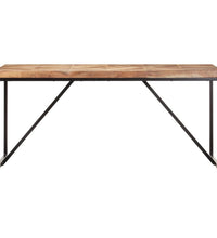 Esstisch 160x70x76 cm Massivholz Akazie und Mango