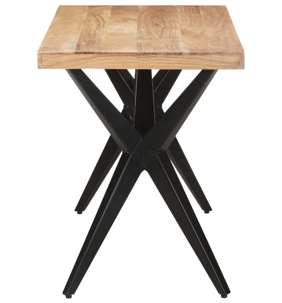 Esstisch 120x60x76 cm Massivholz Akazie