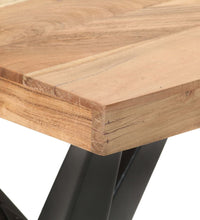 Esstisch 120x60x76 cm Massivholz Akazie