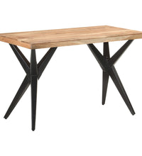 Esstisch 120x60x76 cm Massivholz Akazie