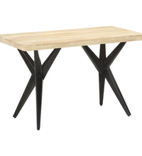 Esstisch 120x60x76 cm Massivholz Mango