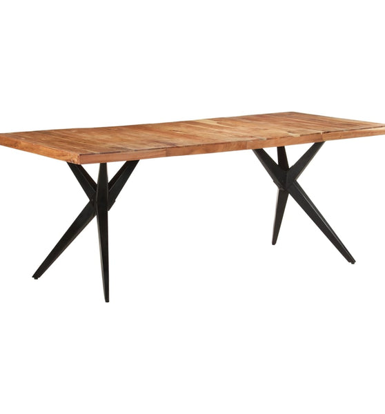 Esstisch 200x90x76 cm Akazie Massivholz