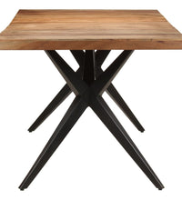 Esstisch 200x90x76 cm Akazie Massivholz