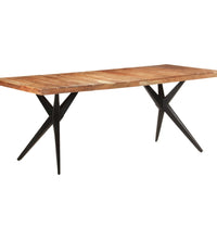 Esstisch 200x90x76 cm Akazie Massivholz