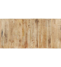 Esstisch 200x90x76 cm Raues Mangoholz