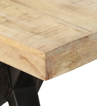 Esstisch 200x90x76 cm Raues Mangoholz
