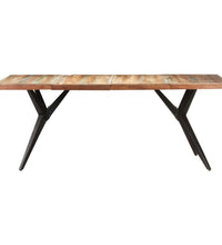 Esstisch 200x90x76 cm Altholz Massiv