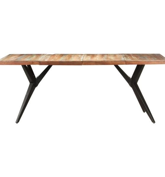 Esstisch 200x90x76 cm Altholz Massiv