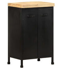Sideboard 47x35x76 cm Raues Mangoholz