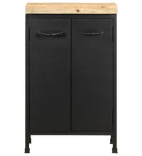 Sideboard 47x35x76 cm Raues Mangoholz