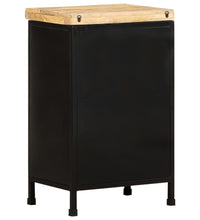 Sideboard 47x35x76 cm Raues Mangoholz