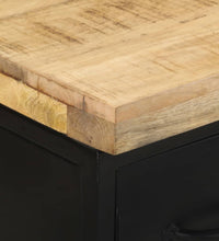 Sideboard 47x35x76 cm Raues Mangoholz