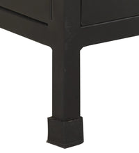 Sideboard 47x35x76 cm Raues Mangoholz