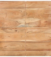 Couchtisch 80x80x28 cm Massivholz Akazie