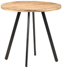 Esstisch 80 cm Raues Mangoholz