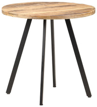 Esstisch 80 cm Raues Mangoholz