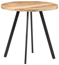Esstisch 80 cm Raues Mangoholz