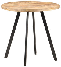 Esstisch 80 cm Raues Mangoholz